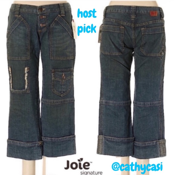 Joie Denim - ⭐️HP⭐️ ANTHROPOLOGIE JOIE INFINITY CROP JEANS 25